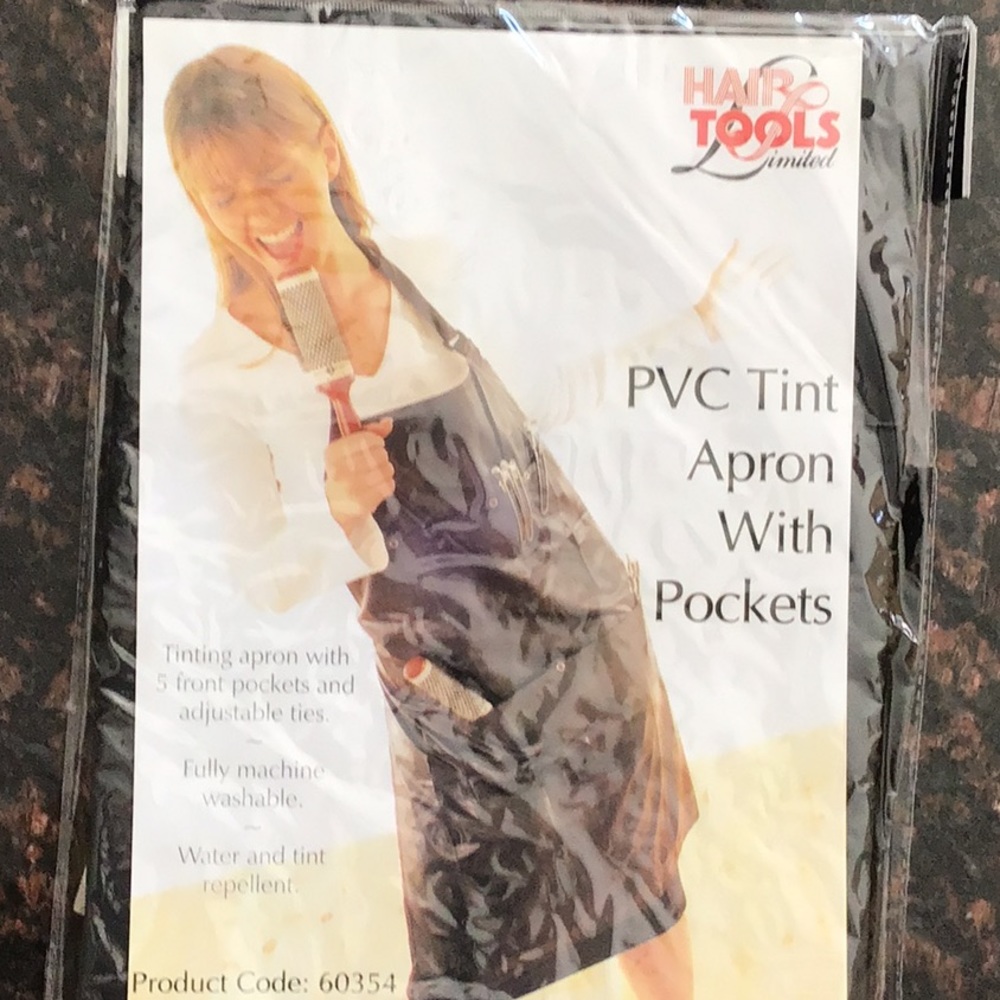 PVC Tint Apron With Pockets